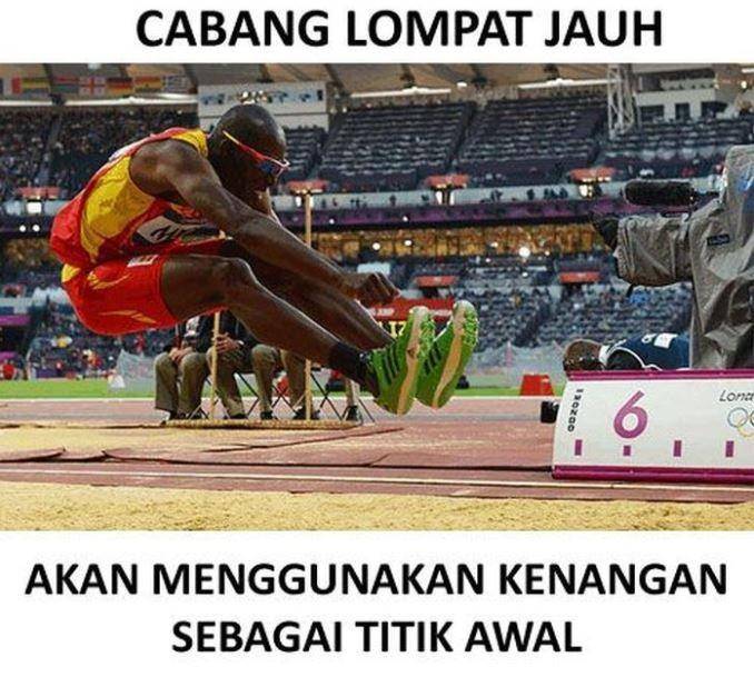 meme pelesetan cabor Olimpiade (instagram.com/andumhumor)