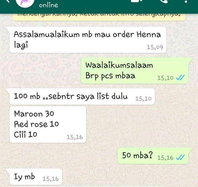 chat olshop kocak (twitter.com/txtdarionlshop)