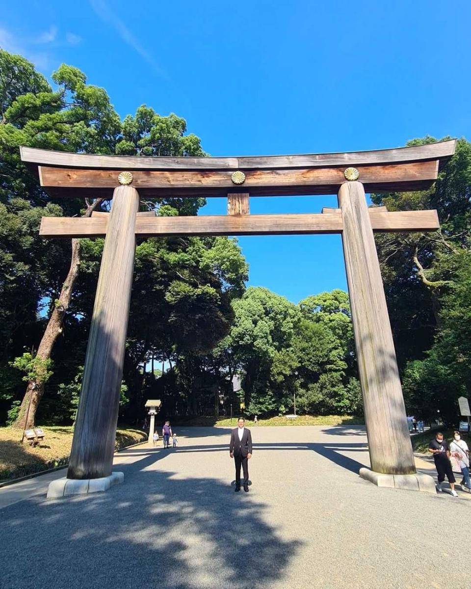 Kuil Meiji Jingu (www.instagram.com/joaoromaneto)