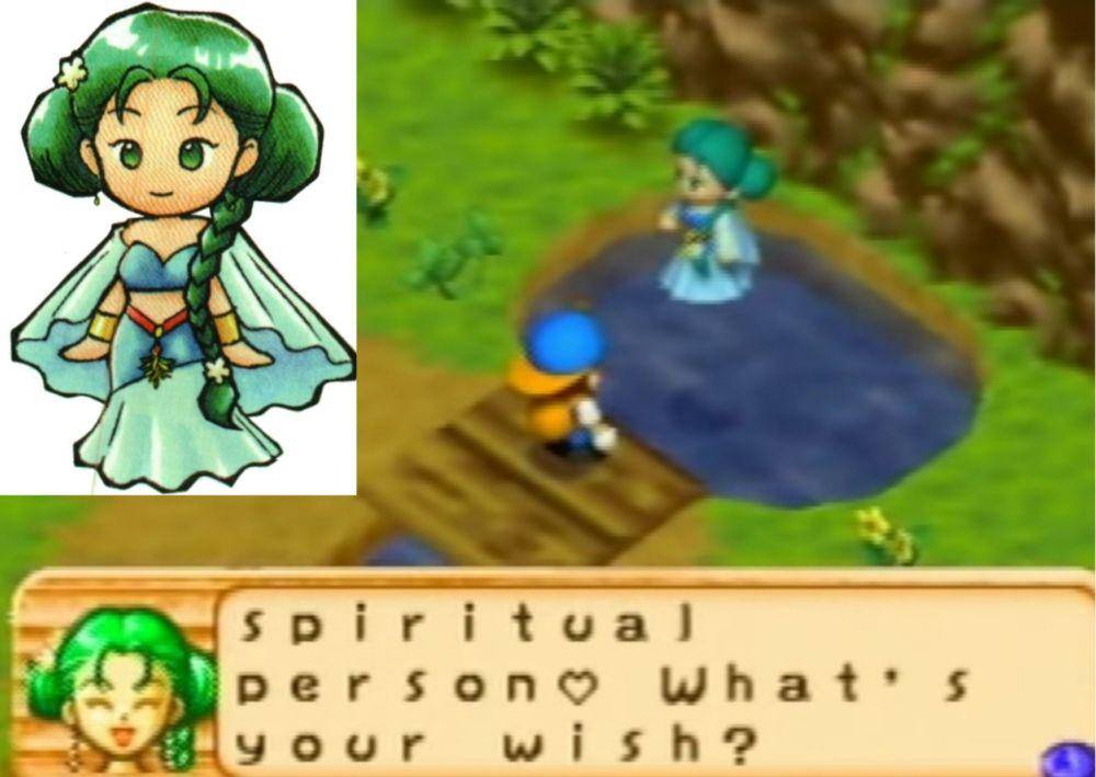 potret Harvest Goddess di Seri Harvest Moon 64 (dok. Toy Box Studio dan Victor Interactive Software)