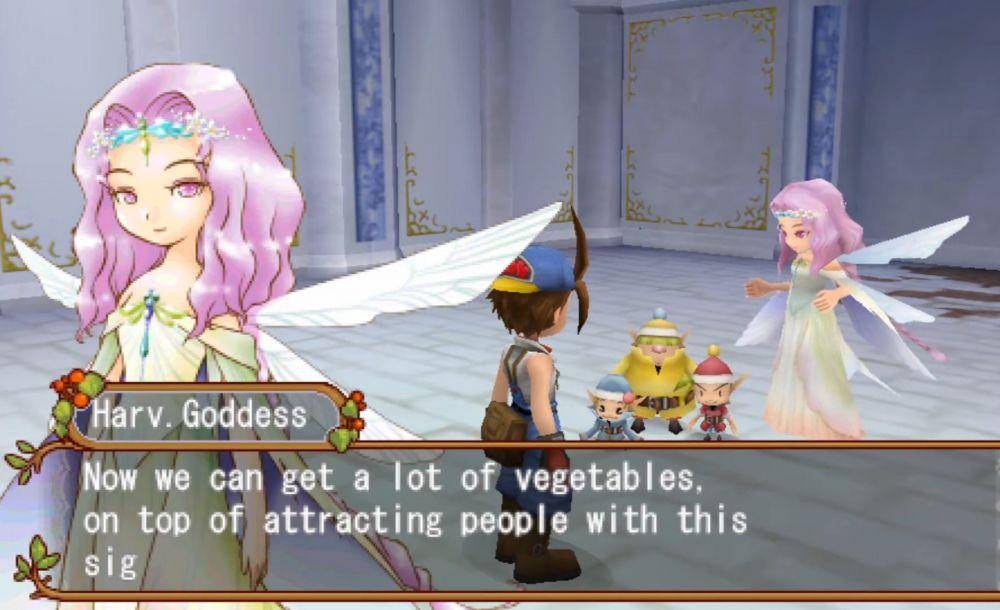 potret Harvest Goddess di Seri Harvest Moon: Hero of Leaf Valley (dok. Marvelous Entertainment)