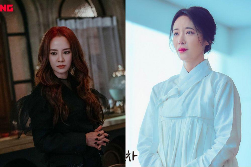 10 Adu Gaya Song Ji Hyo dan Hwang Jung Eum Jadi Pemilik Kedai Makanan