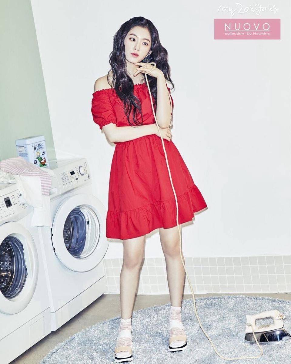Mini dress ala Irene Red Velvet (instagram.com/irene.rvelvet)