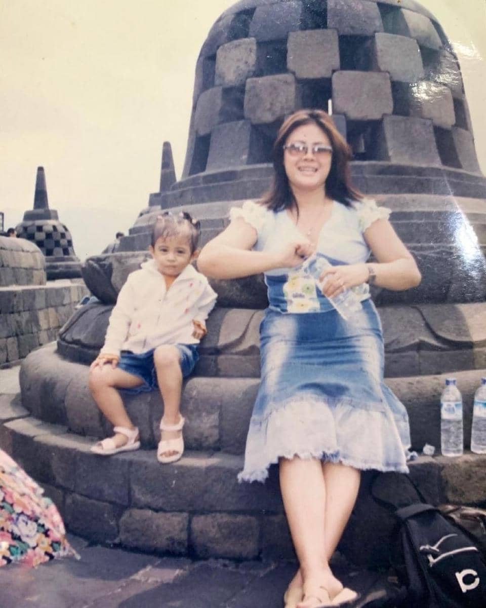 masa kecil Margin Wieheerm (instagram.com/marginw)