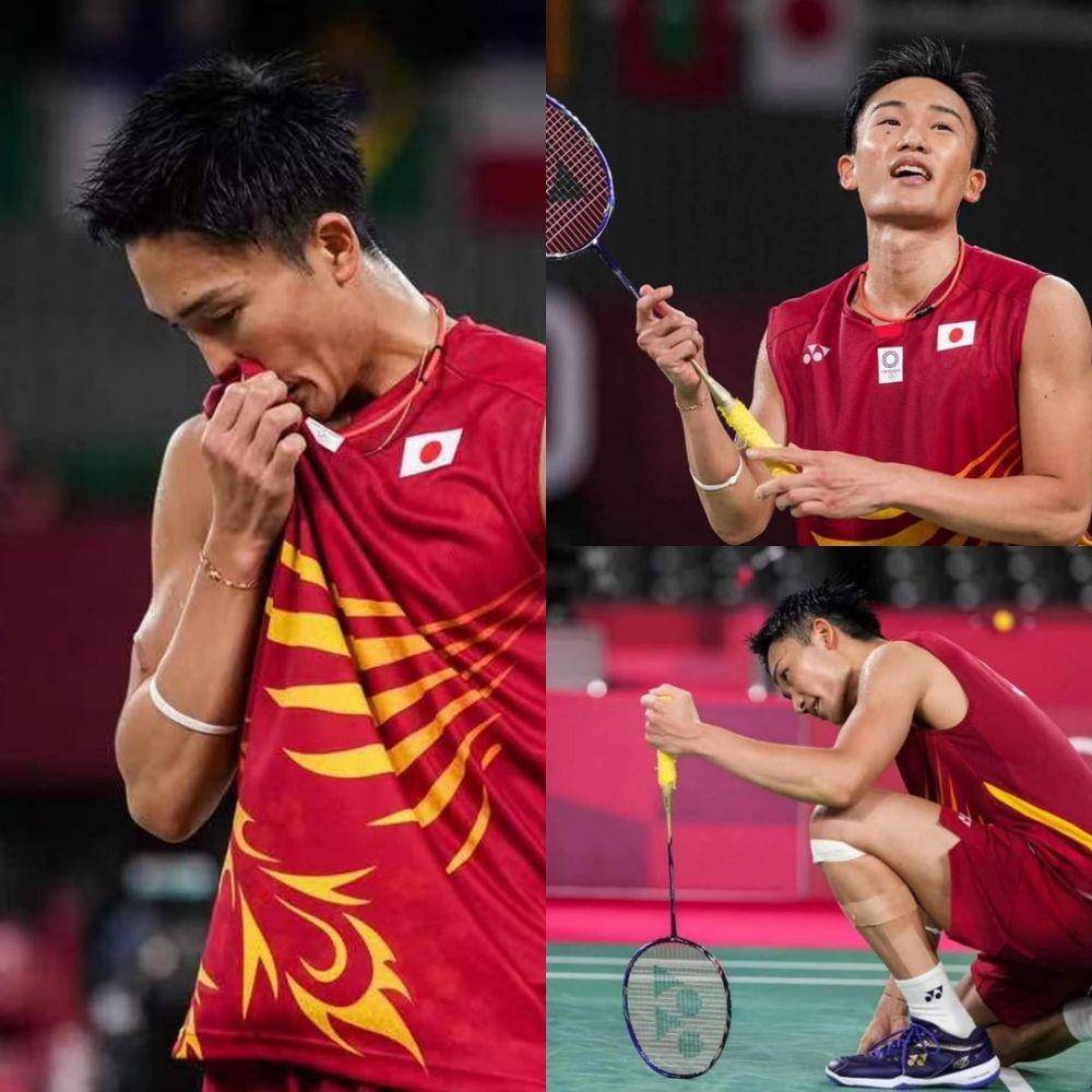Tunggal putra Jepang, Kento Momota gugur di fase Grup Olimpiade Tokyo 2020 (Instagram.com/bwf.official)