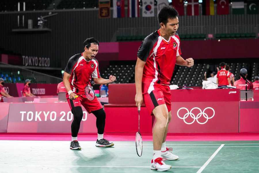 Bikin Jepang Keok, 5 Fakta Ahsan/Hendra Tembus Semi Final Olimpiade