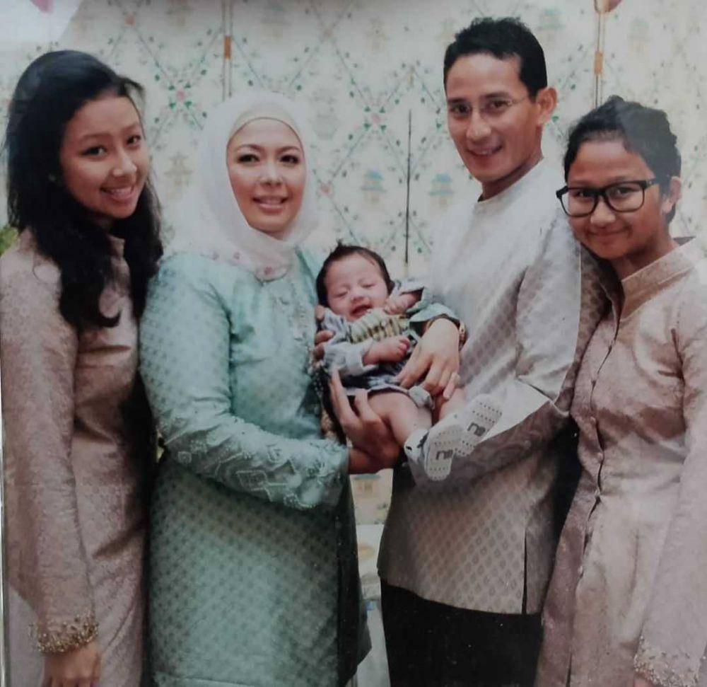 potret keluarga kecil Sandiaga Uno (instagram.com/nurasiauno)