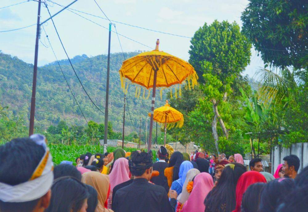 Resepsi pernikahan di Lombok IDN Times/Ahmad Viqi Wahyu Rizki