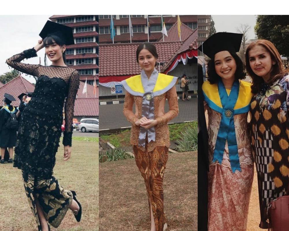 11 Inspirasi Kebaya Wisuda dari Seleb Lulusan UI, Elegan dan Anggun