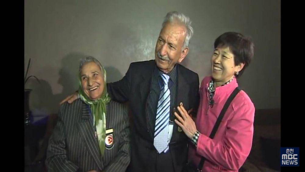 Dari kiri ke kanan : Nimet, Suleyman, dan Ayla. (dok.MBC News/Ayla, My Korean Daughter)