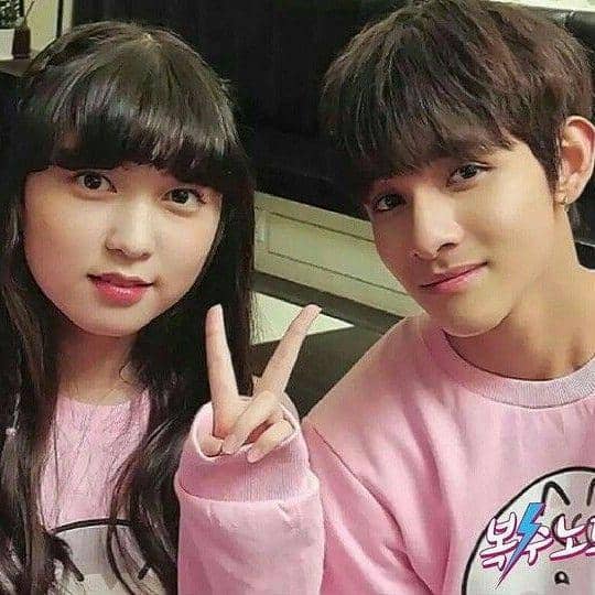 Ahn Seo Hyun dan Ji Min Hyuk (instagram.com/__neee___niya__)