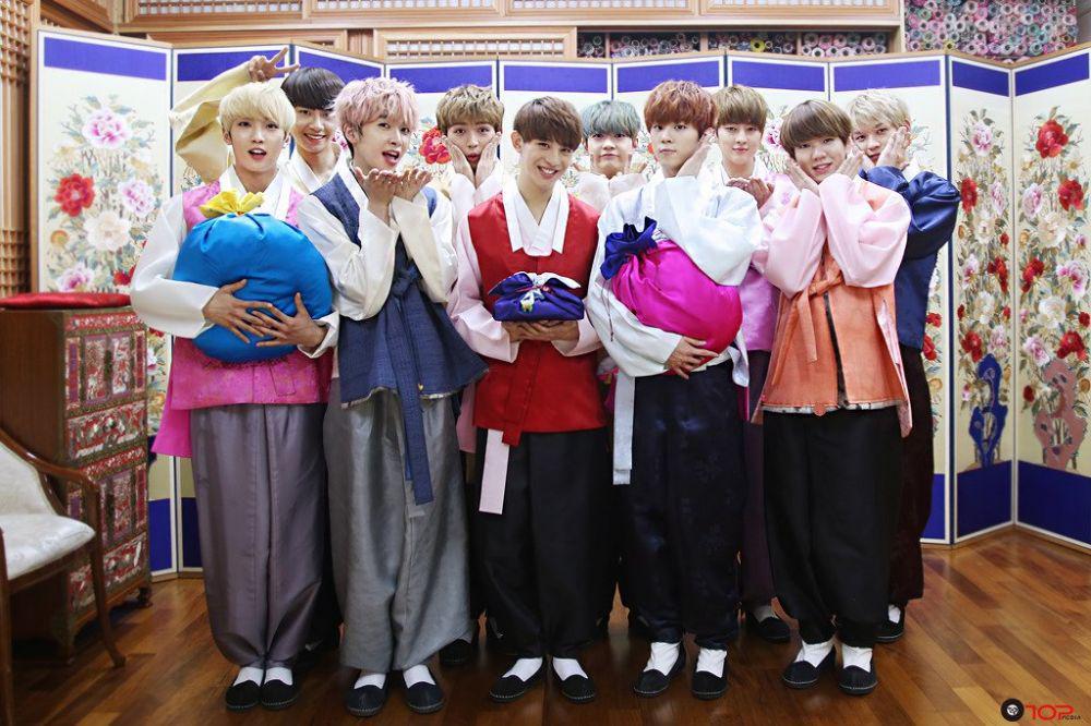 10 Potret Kebersamaan Member UP10TION pada Masa Awal Debut