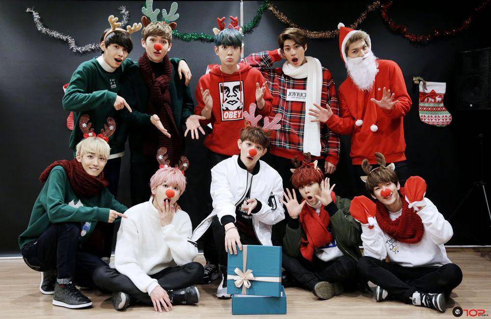 Potret kebersamaan UP10TION (twitter.com/UP10TION)