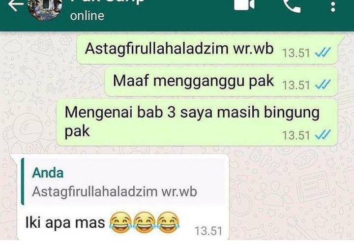 momen salah sebut istilah (instagram.com/penak_ngakak)