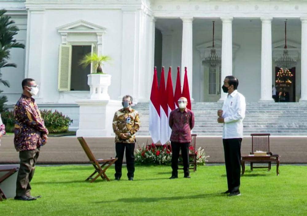 Dampingi Presiden, Dirut BRI Ungkap Strategi Optimalkan Penyaluran BPUM