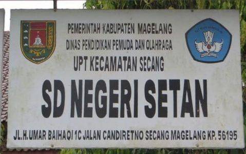 Sekolah dengan nama unik (dok.istimewa)
