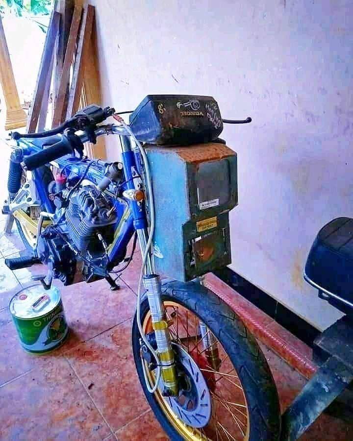 potret hasil modifikasi motor (instagram.com/recehtapiviral)