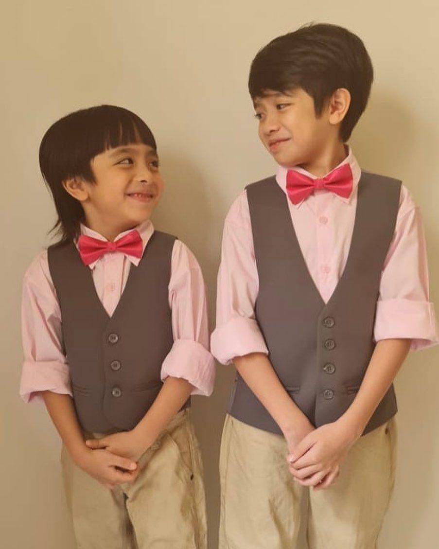 Jenoah Iverson Saba dan Caleb Iverson Saba (instagram.com/verlitaevelyn)