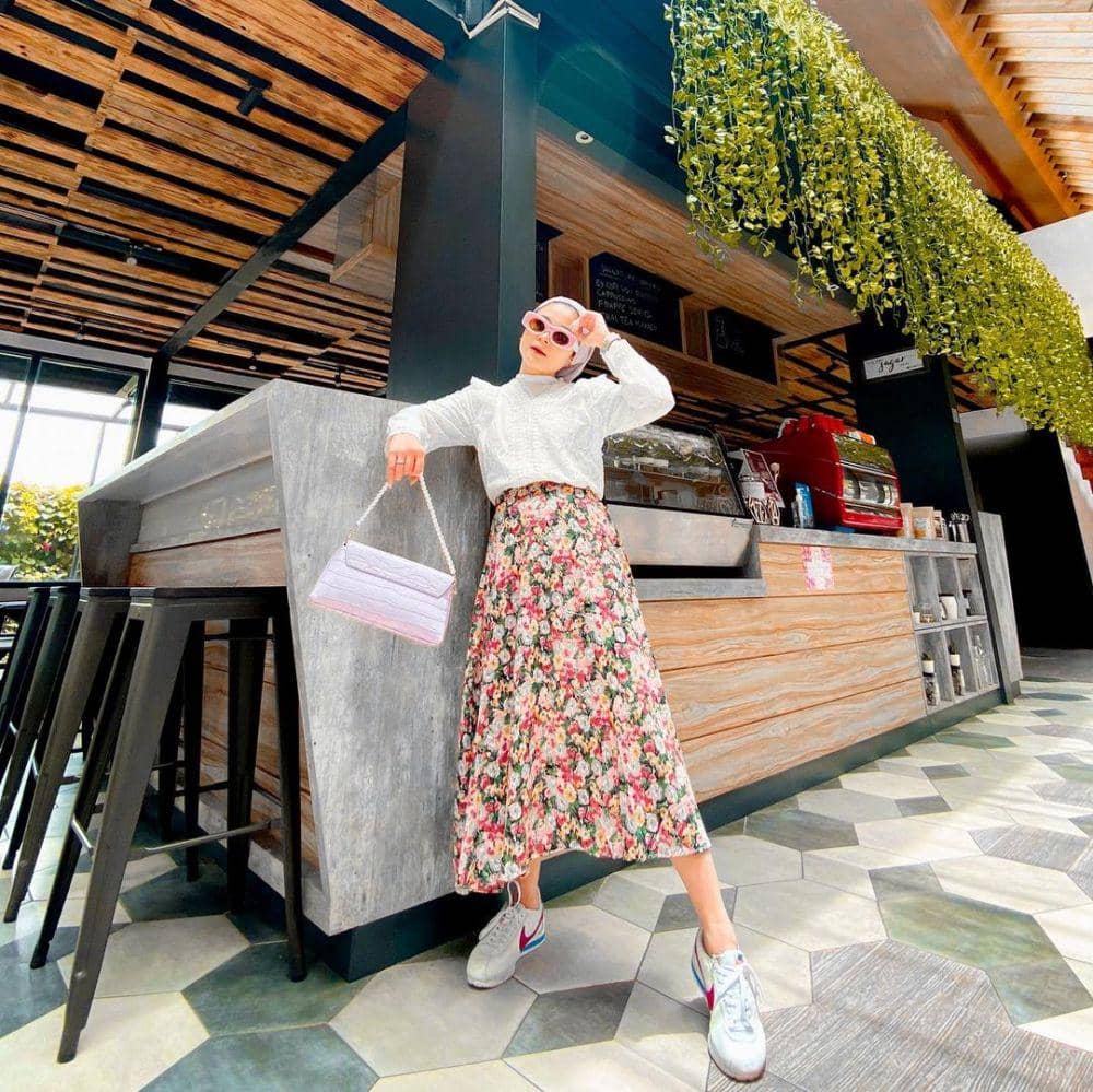 Padu padan rok ala Miara (instagram.com/mia_raaa)