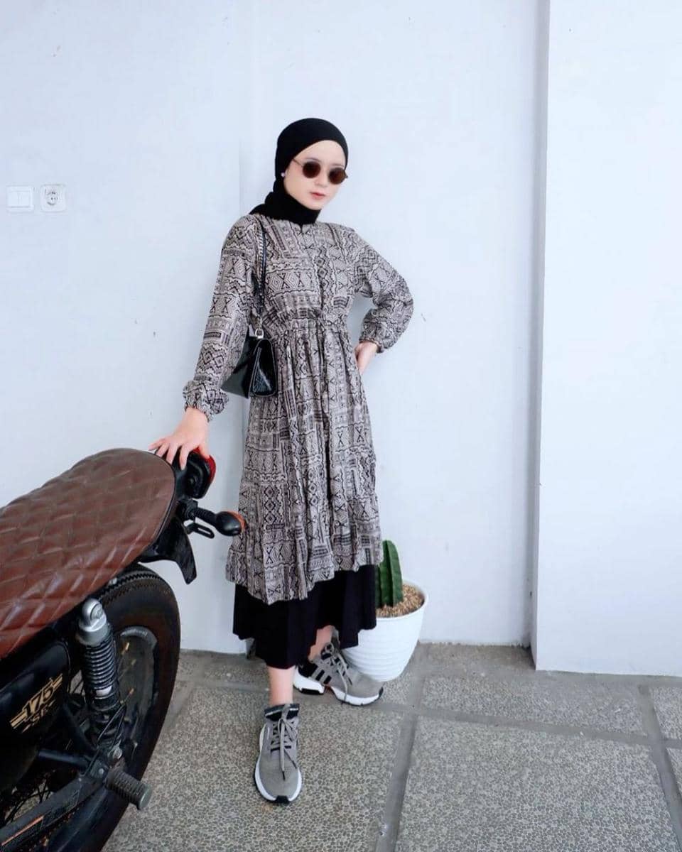 Padu padan rok ala Miara (instagram.com/mia_raaa)