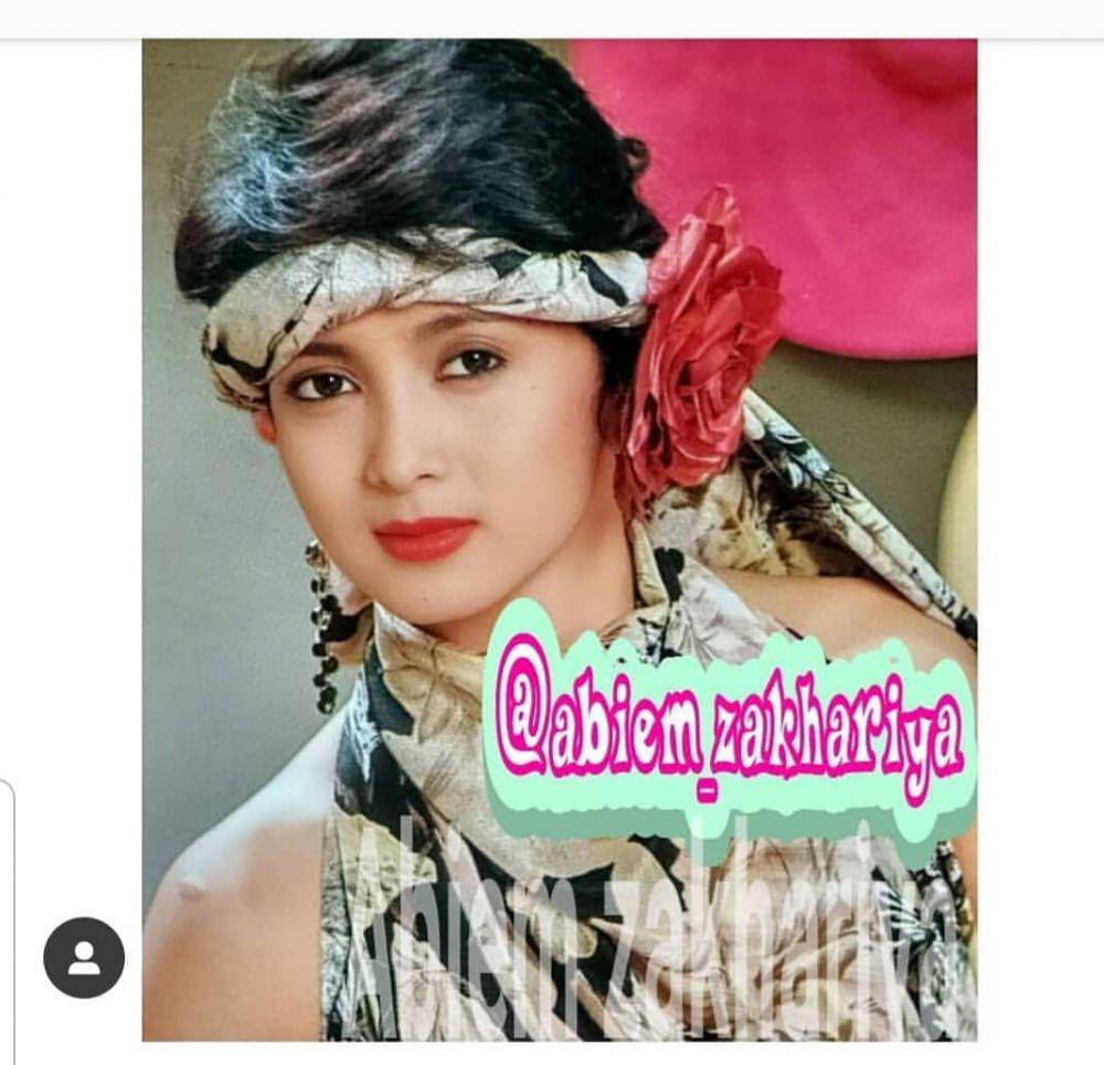 potret masa muda ibu Gibran Marten (@abiem_zakhariya via instagram.com/annamarten8)
