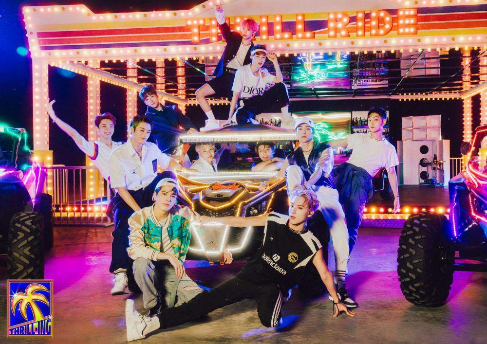 11 Potret Member THE BOYZ di Foto Konsep Album THRILL-ING Ver. Kick