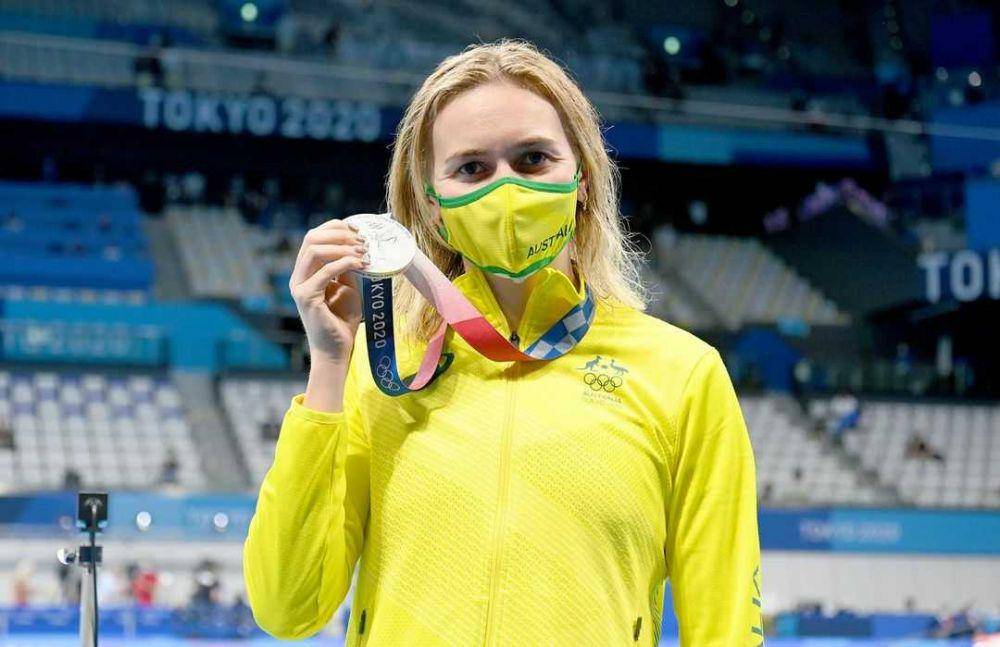 potret Ariarne Titmus bersama medali emas olimpiade (instagram.com/ariarnetitmus_)