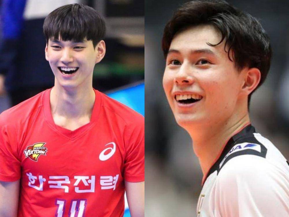 10 Adu Pesona Lim Sung Jin dan Ran Takahashi, Duo Atlet Voli Memikat!