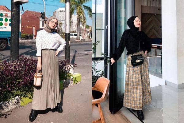 12 Padu Padan Outfit dengan Bawahan Rok ala Miara, Simpel dan Trendi!