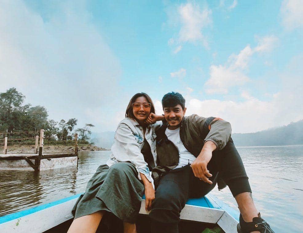 Hesti Purwadinata dan Edo Borne (instagram.com/hestipurwadinata)