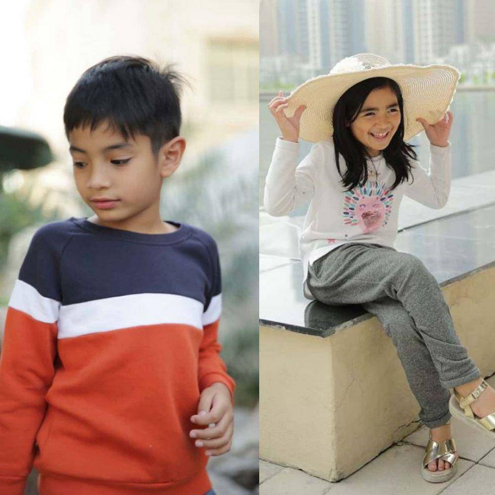 Muhammad Al Fatih Fabrizio Kurniawan dan Naira Syabila Azzahra Kurniawan (instagram.com/tanianadiraa)