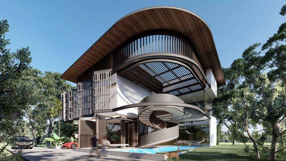 desain rumah Ayu (Instagram.com/angkasaarchitects)