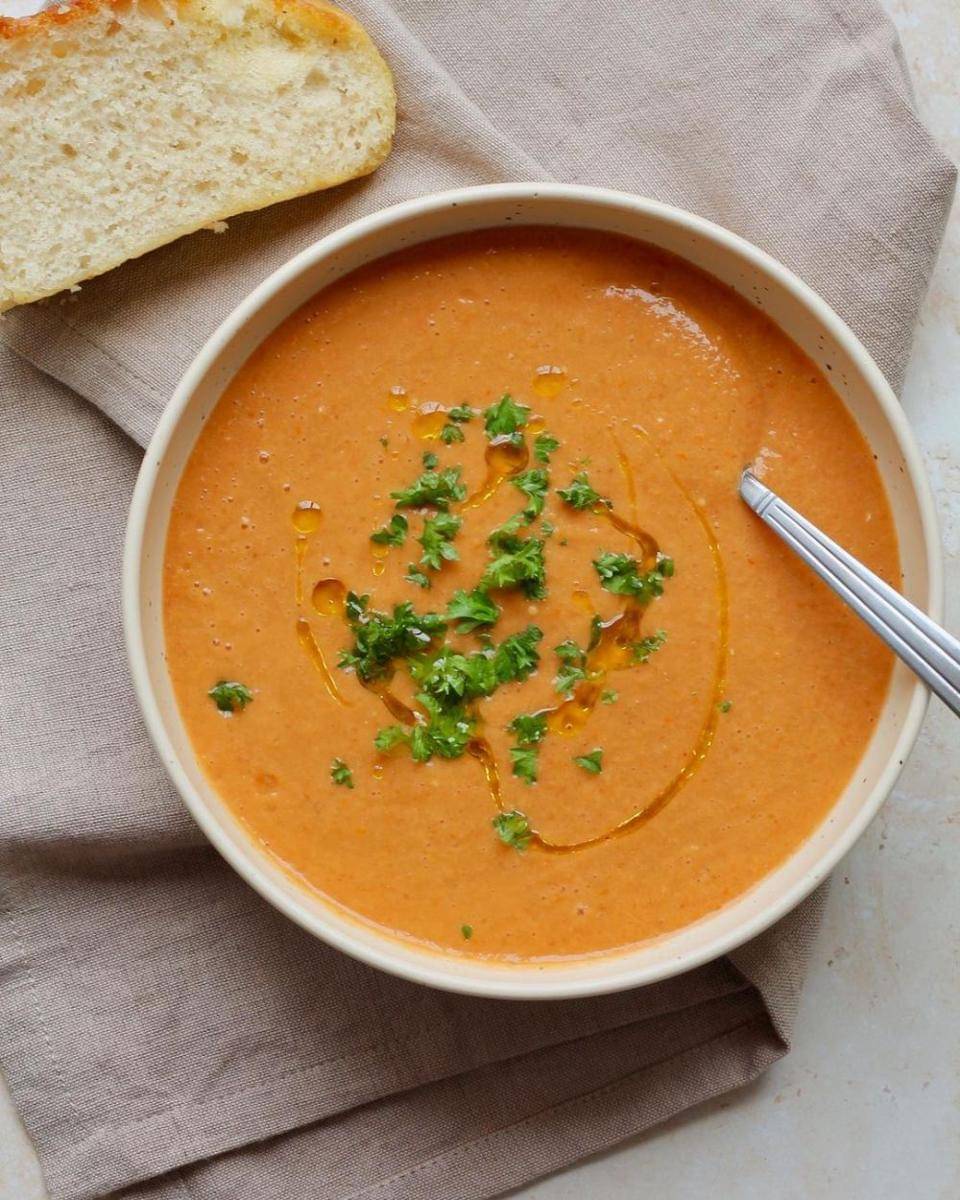 gazpacho khas Andalusia, Spanyol (instagram.com/annabartels)