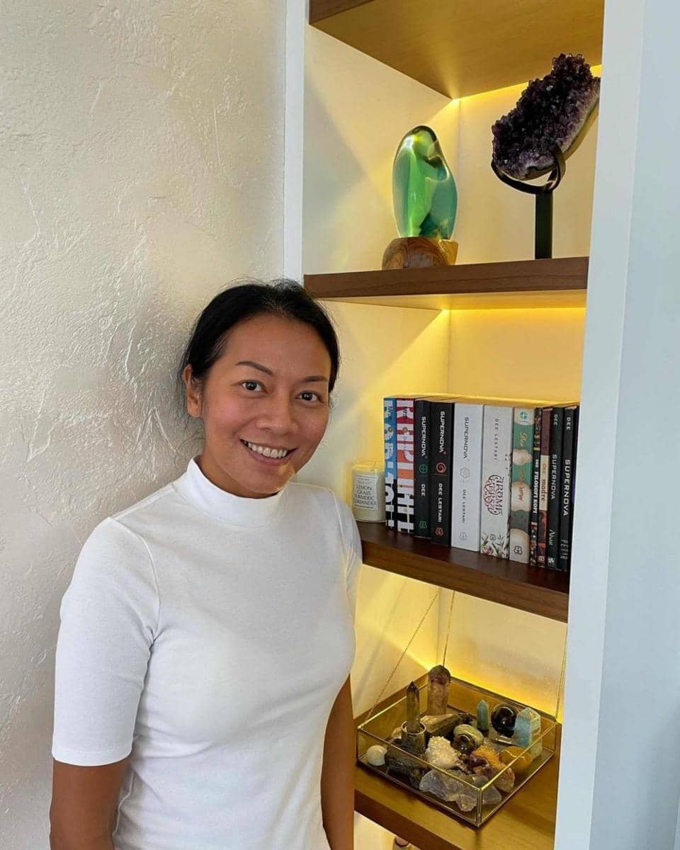 Mini memorial keluarga Sharena Delon untuk sang ayah (Instagram.com/mrssharena/)