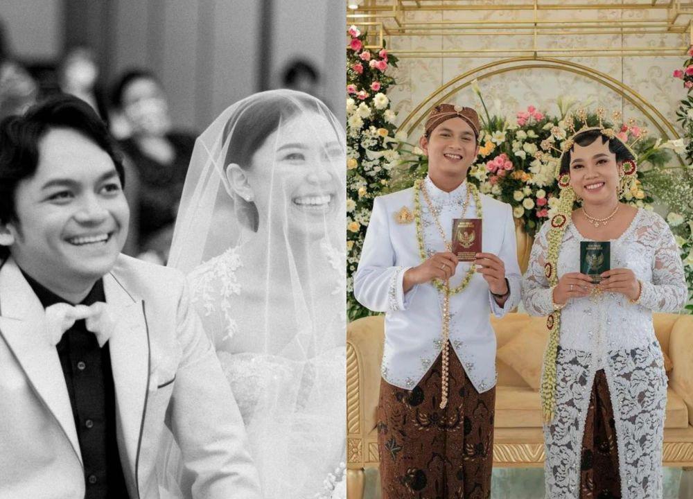 8 Artis yang Menikah Selama Juli 2021, Super Intimate dan Private!
