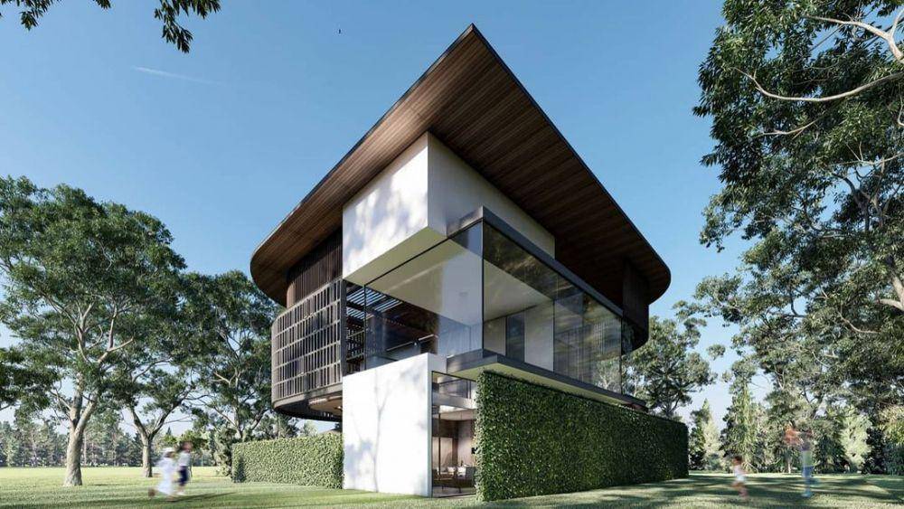 desain rumah Ayu (Instagram.com/angkasaarchitects)