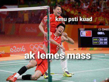 meme atlet badminton (twitter.com/oliviaokky_)