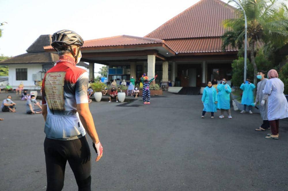 Gubernur Jawa Tengah Ganjar Pranowo saat cek Rumdin Semarang. (Dok Humas Pemprov Jateng)