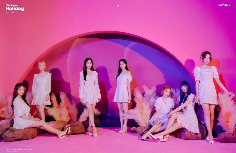 Tampil Makin Dewasa, 10 Potret Member Weeekly di Album Terbaru
