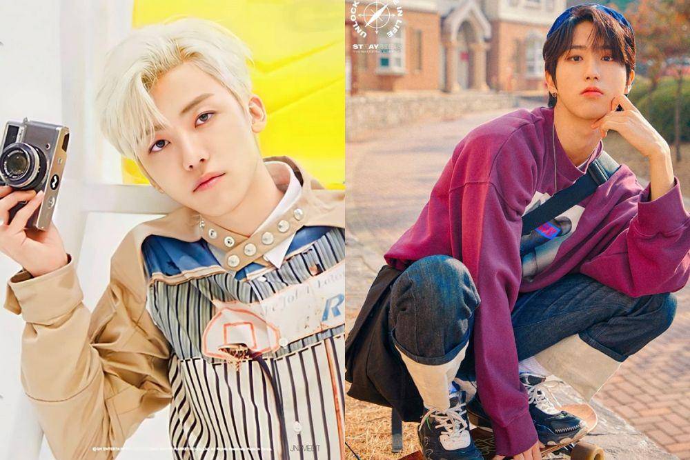Jaemin NCT Dream (instagram.com/jaemin_pics) dan Han Stray Kids (instagram.com/han.straykids)