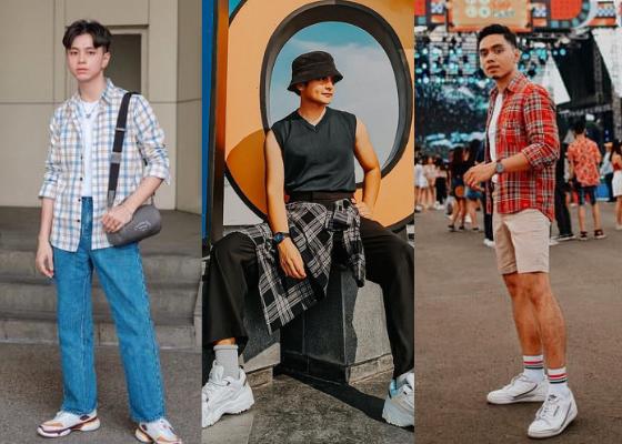9 Inspirasi Padu Padan Kemeja Flanel untuk Pria, Siap Tampil Kasual!