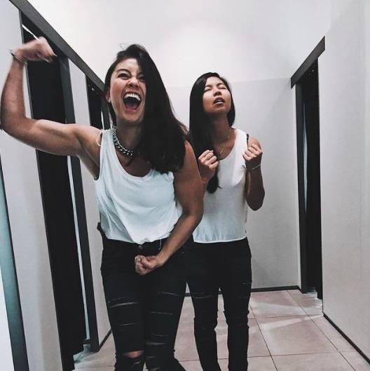 Persahabatan Agnez Mo dan Greysia Polii (instagram.com/agnezmo)