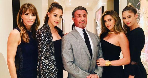 Kompak, 10 Potret Kebersamaan Sylvester Stallone dengan Keluarga