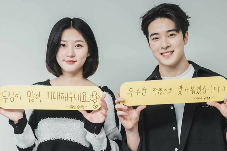 Kim Sae Ron dan Nam Da Reum di balik layar The Great Shaman Ga Doo Shim. (instagram.com/kakaotv.official)