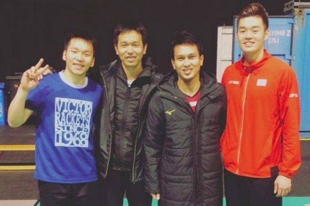 Persahabatan pemain bulu tangkis (instagram.com/leeyang0812)
