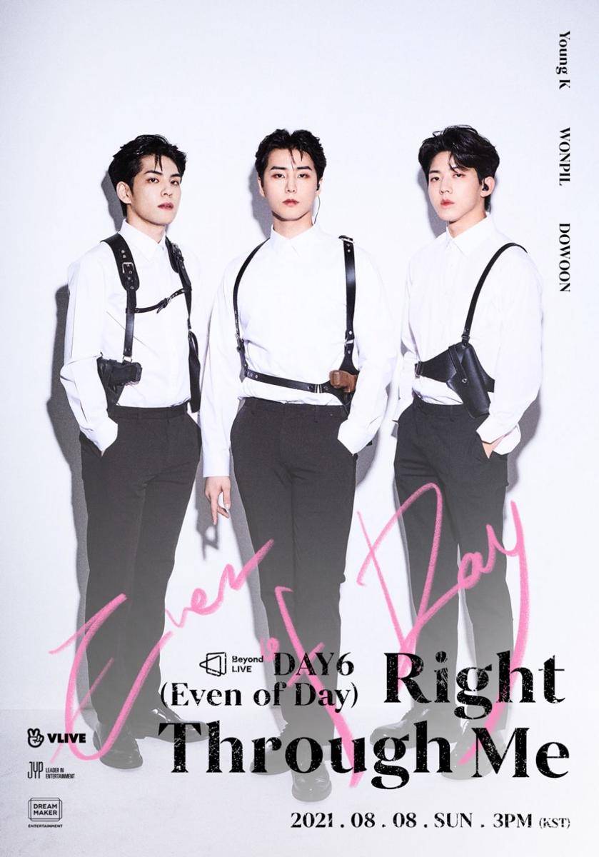 Even Of Day di poster Beyond LIVE – DAY6 (Even of Day): Right Through (twitter.com/day6official)