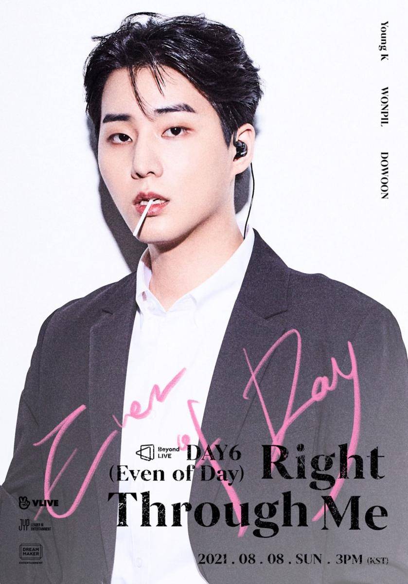 Young K Even Of Day di poster Beyond LIVE – DAY6 (Even of Day): Right Through (twitter.com/day6official)