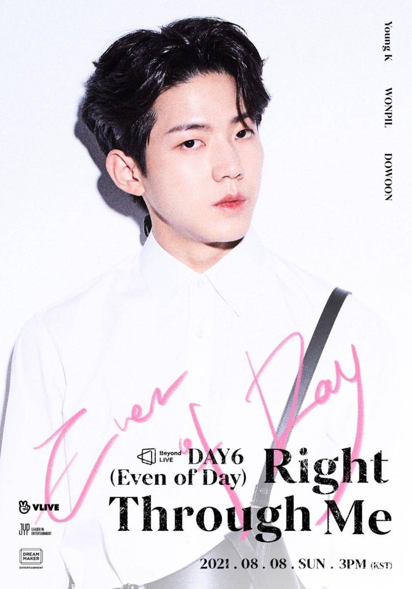 Dowoon Even Of Day di poster Beyond LIVE – DAY6 (Even of Day): Right Through (twitter.com/day6official)