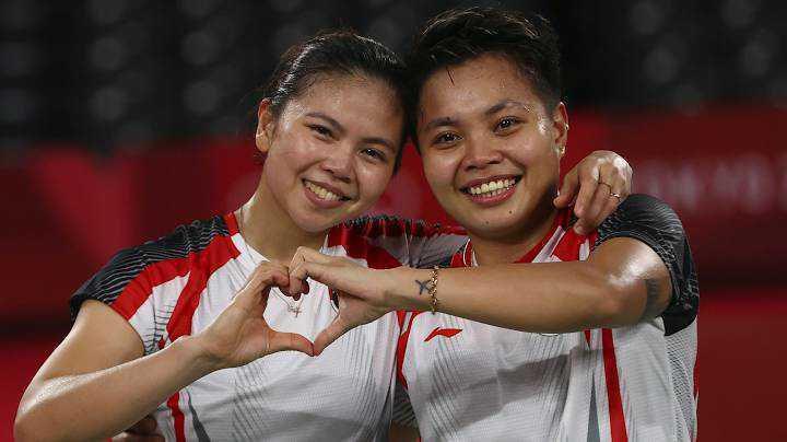 9 Momen Haru Apriyani Rahayu dan Greysia Polii saat Mendapatkan Emas