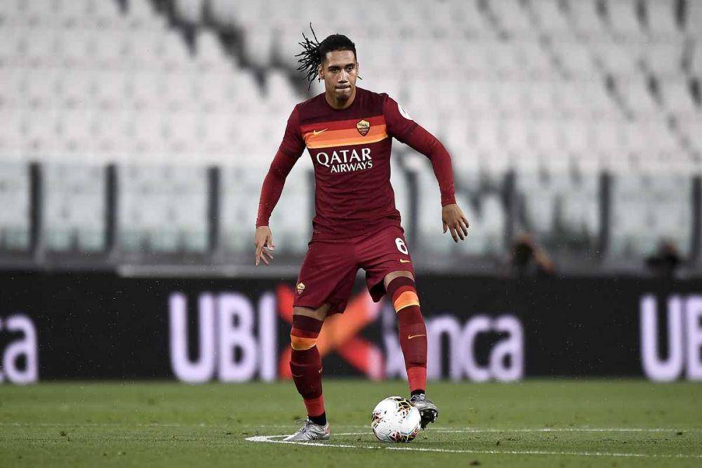 Chris Smalling saat membela AS Roma (chiesaditotti.com)